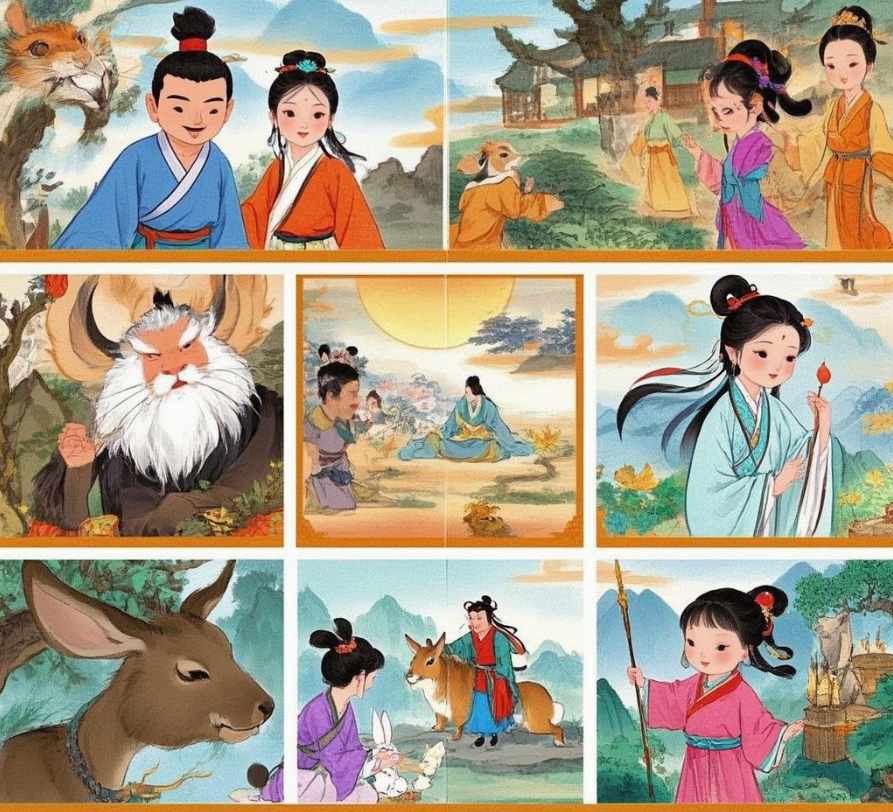 少儿有声读物《中华经典故事·神话寓言》｜百集全！专业配音+互动问答，培养孩子文化底蕴