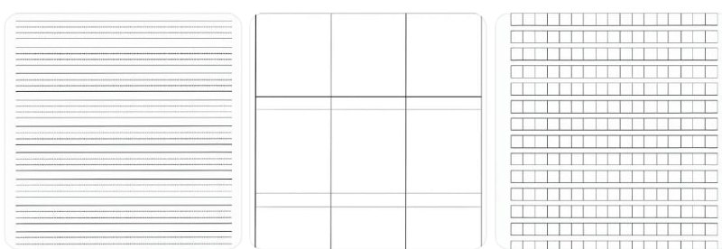 【家长速存】语数外全科打印纸模板合集！覆盖学前-初中