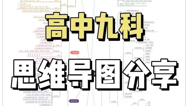 高中九科知识点全景图：一网打尽高考核心考点